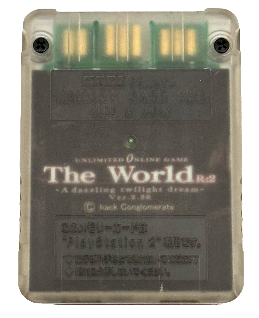 .Hack G.U. Hori Magic Gate PS2 Memory Card PlayStation 2