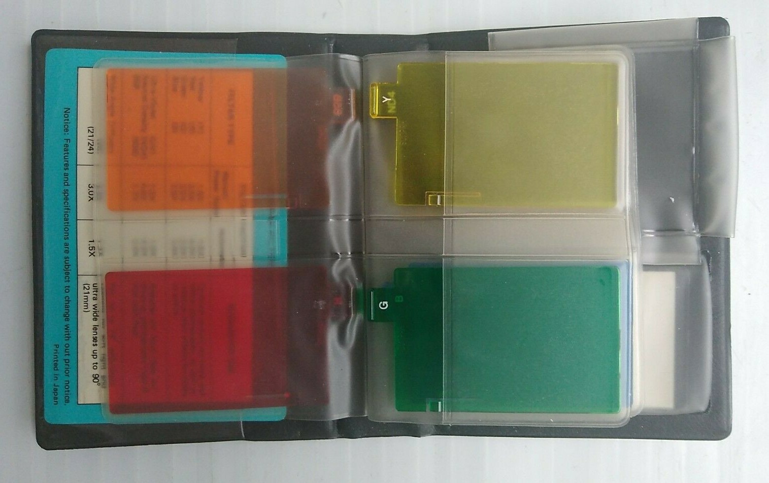 Sunpack Electronic Flash Accessory Filter Kit for Flash Units Incomplete