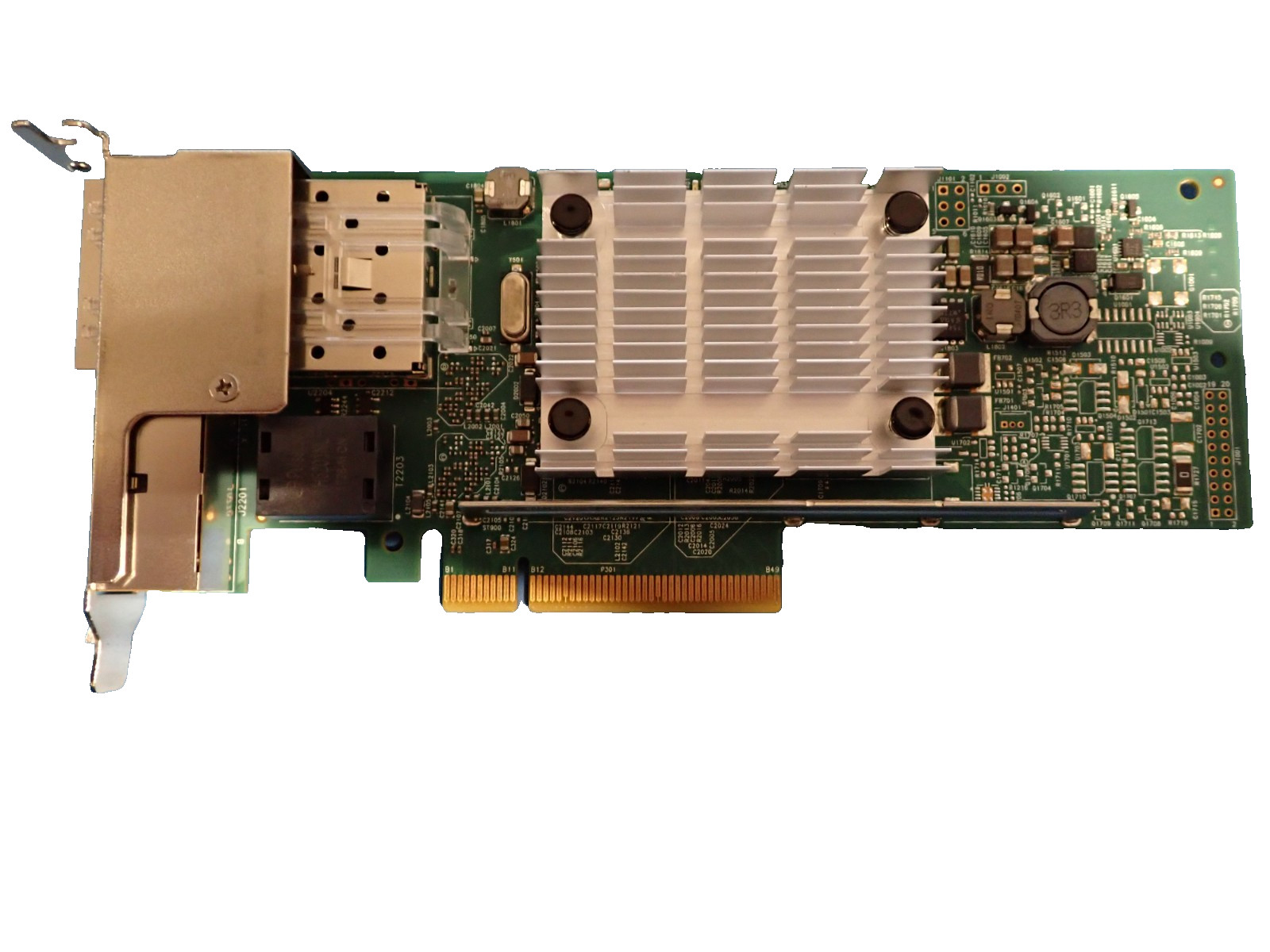 IBM 00E2715 4-Port PCIe2 (10Gb 1Gbe) Copper SFP w/ Full-Height Bracket Adapter