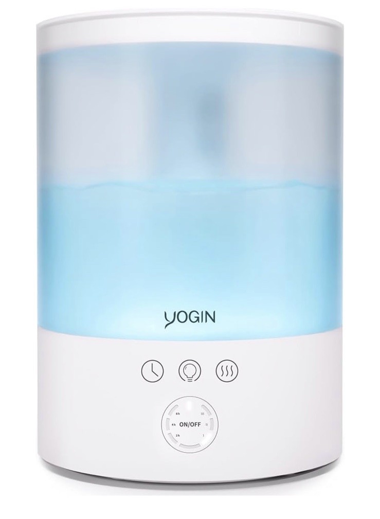 YOGIN Ultrasonic Humidifier HU25-02A With Manual White Open Box New