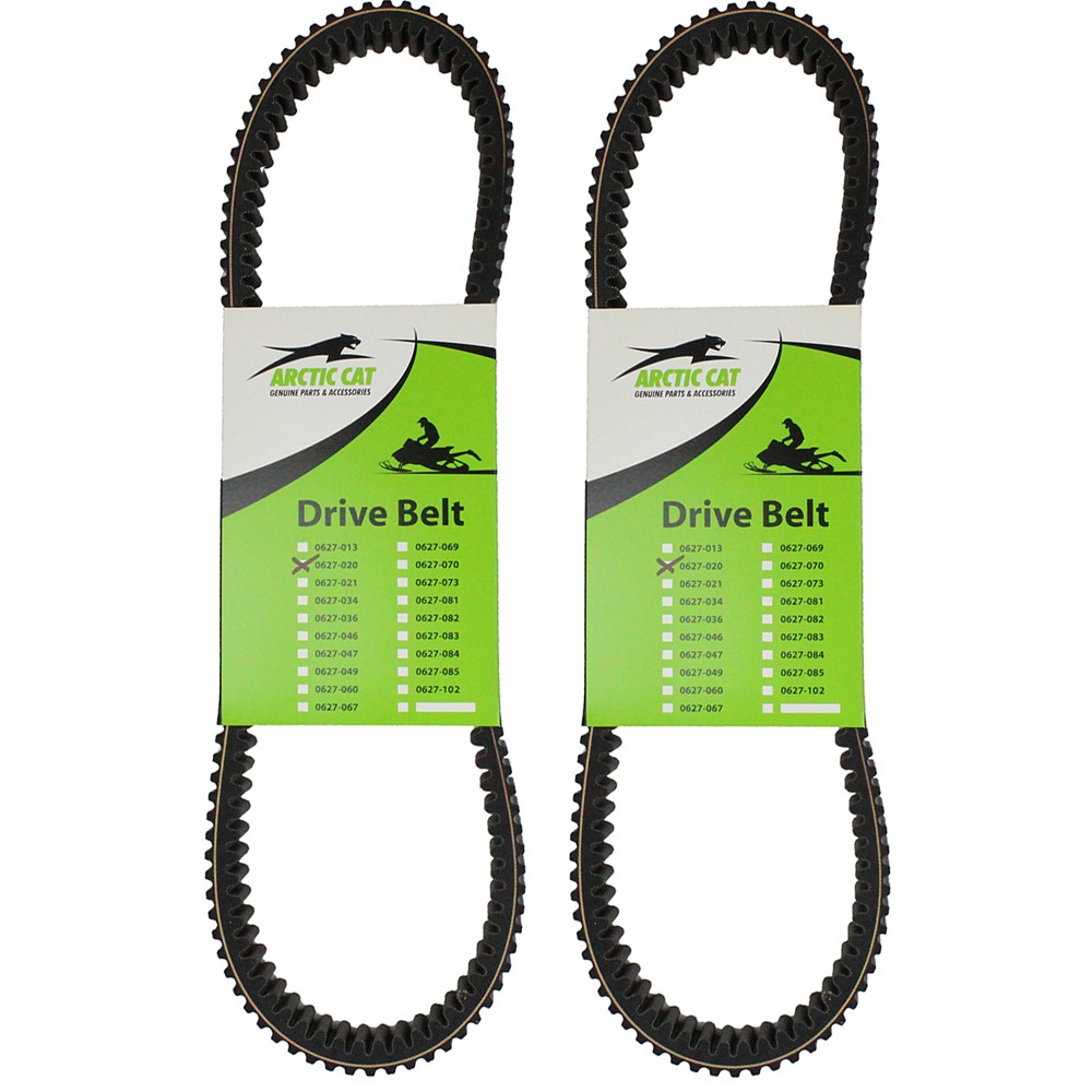 Arctic Cat 0627-020 Drive Belts 1998-2006 Pantera Powder Special Sabercat 2-PACK