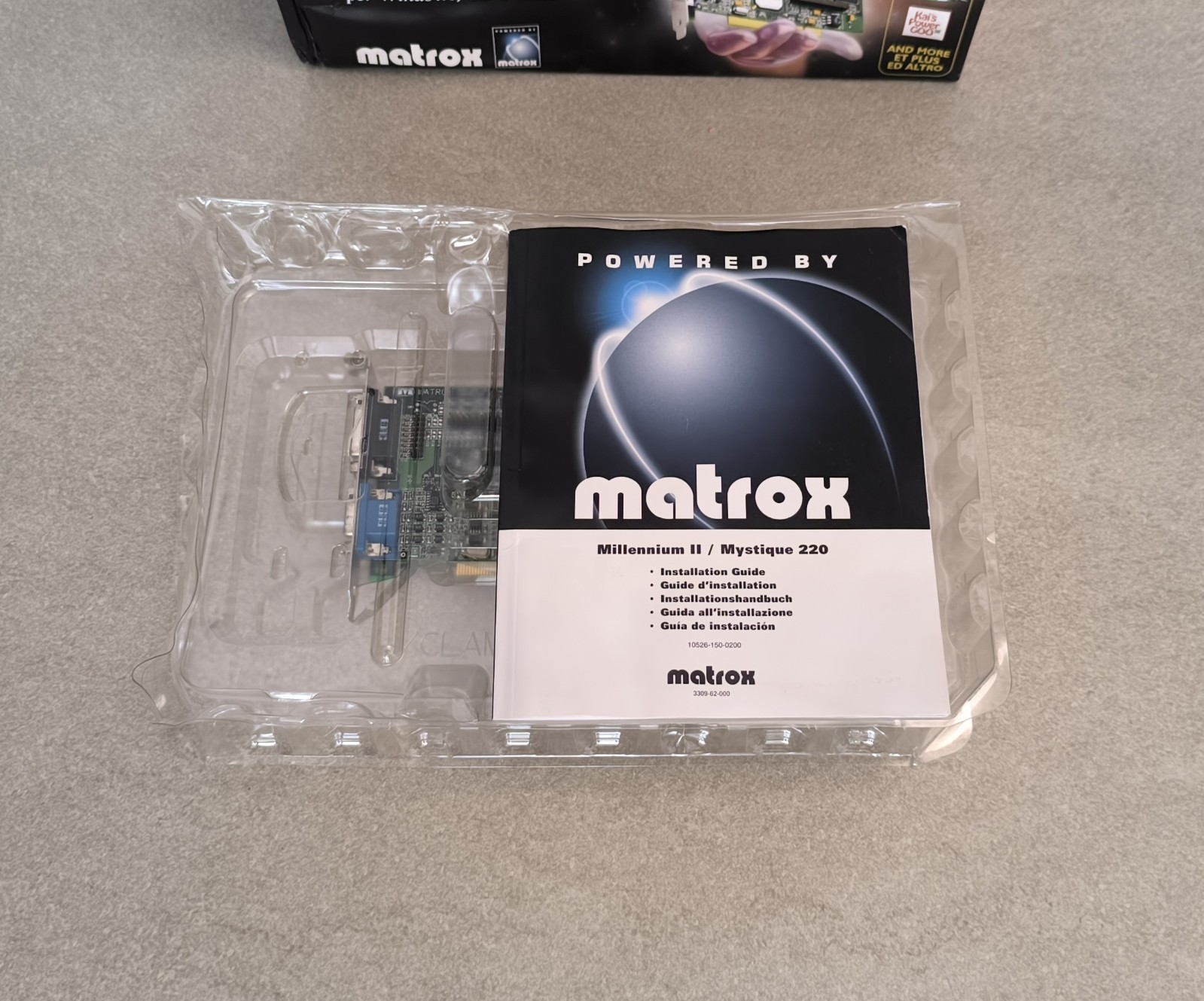 🔴Matrox Mystique 220 4Mb PCI[New & Box]