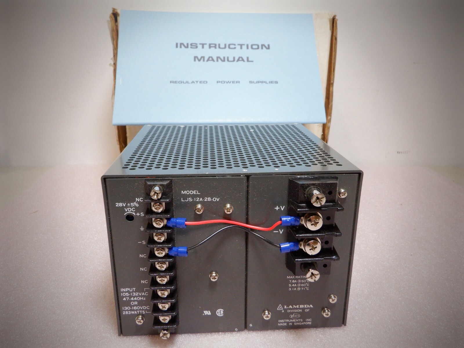 Lambda LJS-12A-28-OV Power Supply