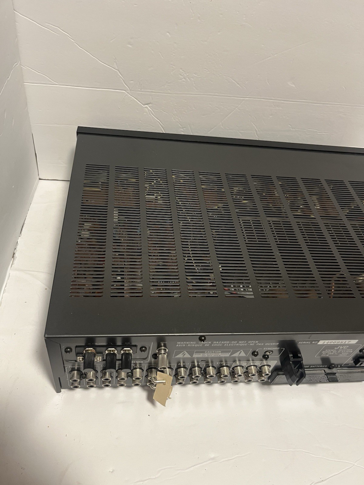 JVC R-X370V STEREO RECEIVER WITH REMOTE BUNDLE