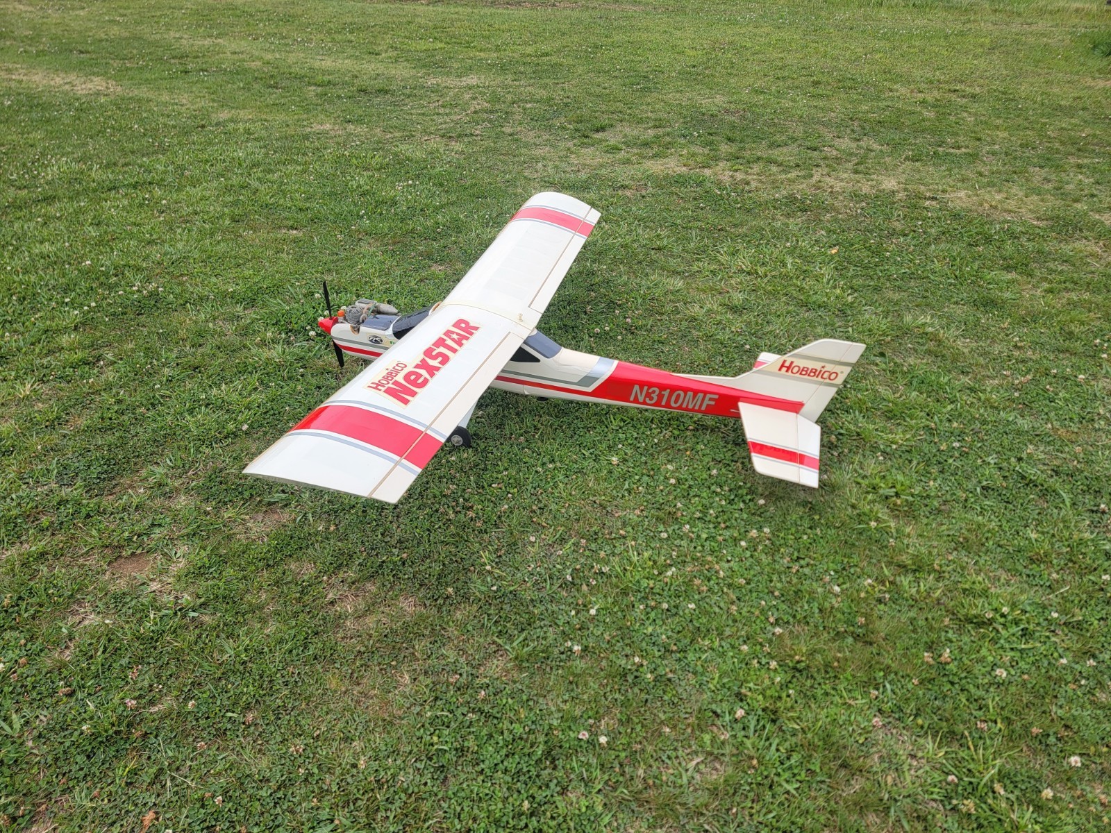 Hobbico NexSTAR Futaba RC Airplane N310MF w/ Extras Untested For Project Parts