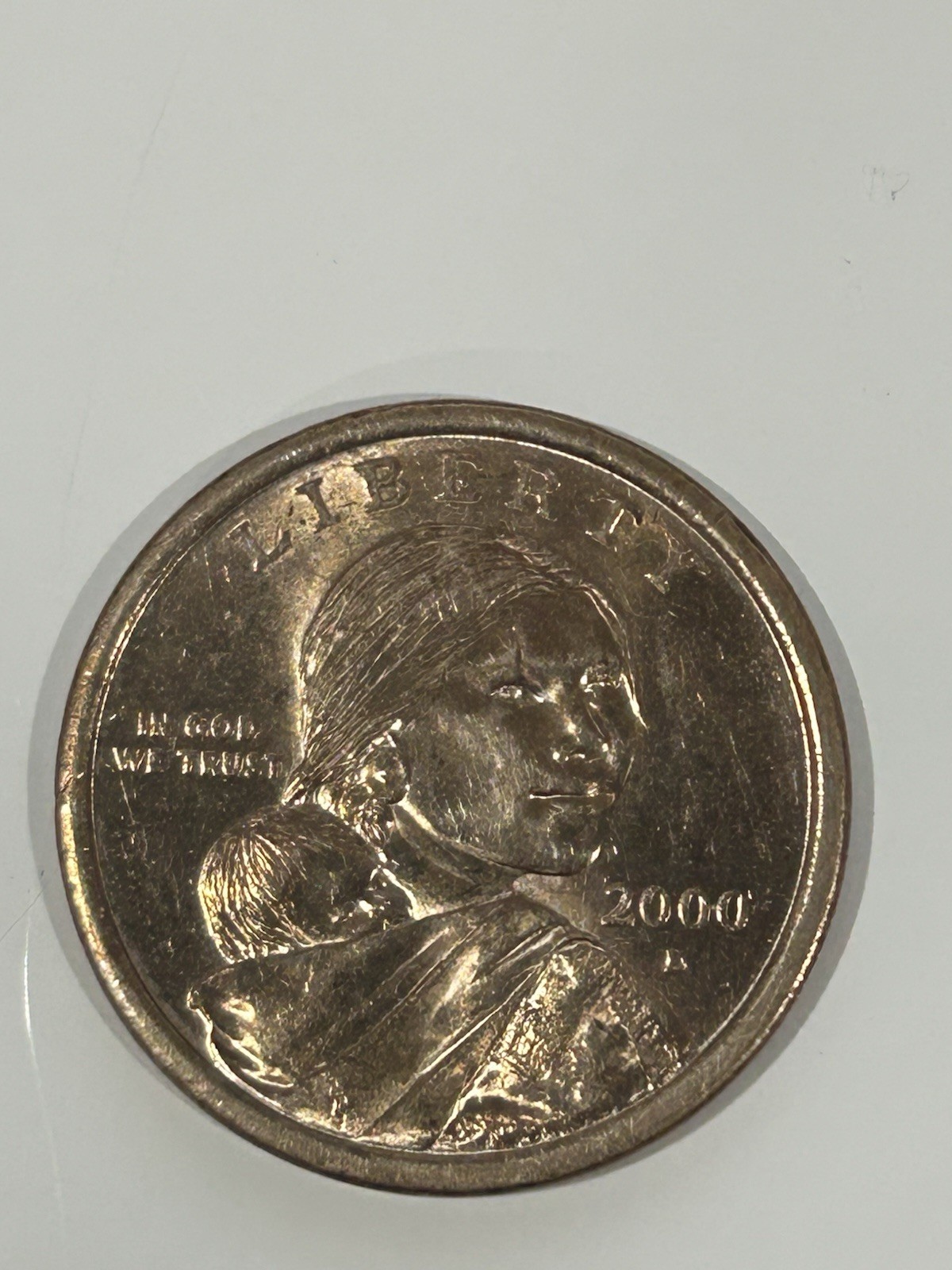 2000P Sacagawea Gold Dollar Coin • 1 Coin • Philadelphia / Average Circulation