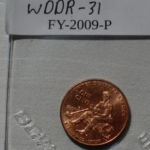 2009P Lincoln Cent FY-WDDR-031- B.U.