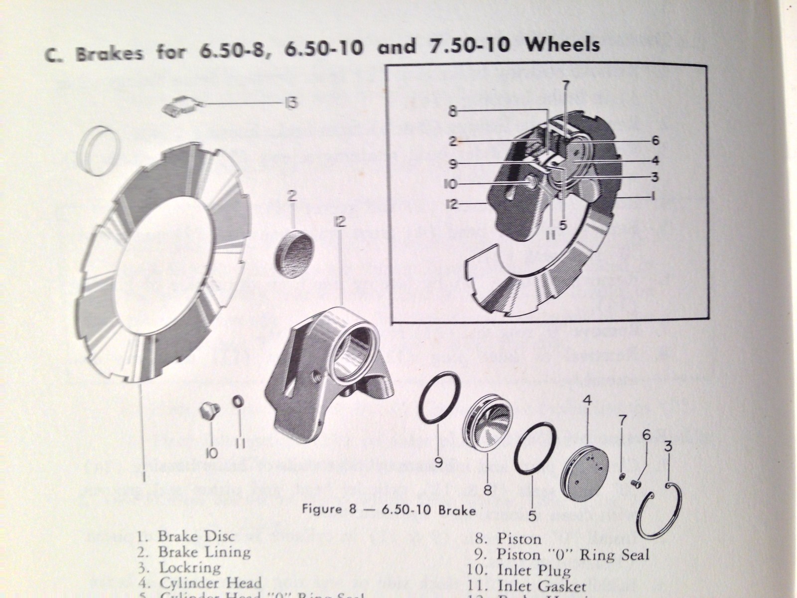 Goodyear Single Disc Brakes & Wheels Service Manual for Light Airplanes