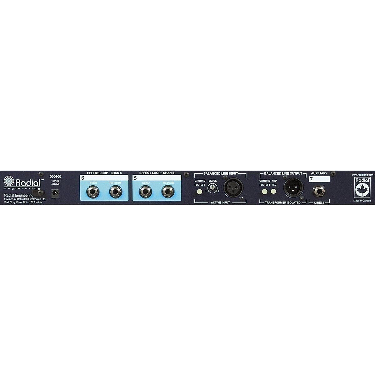 Radial JD7 Injector Guitar Signal Distribution Amplifier System