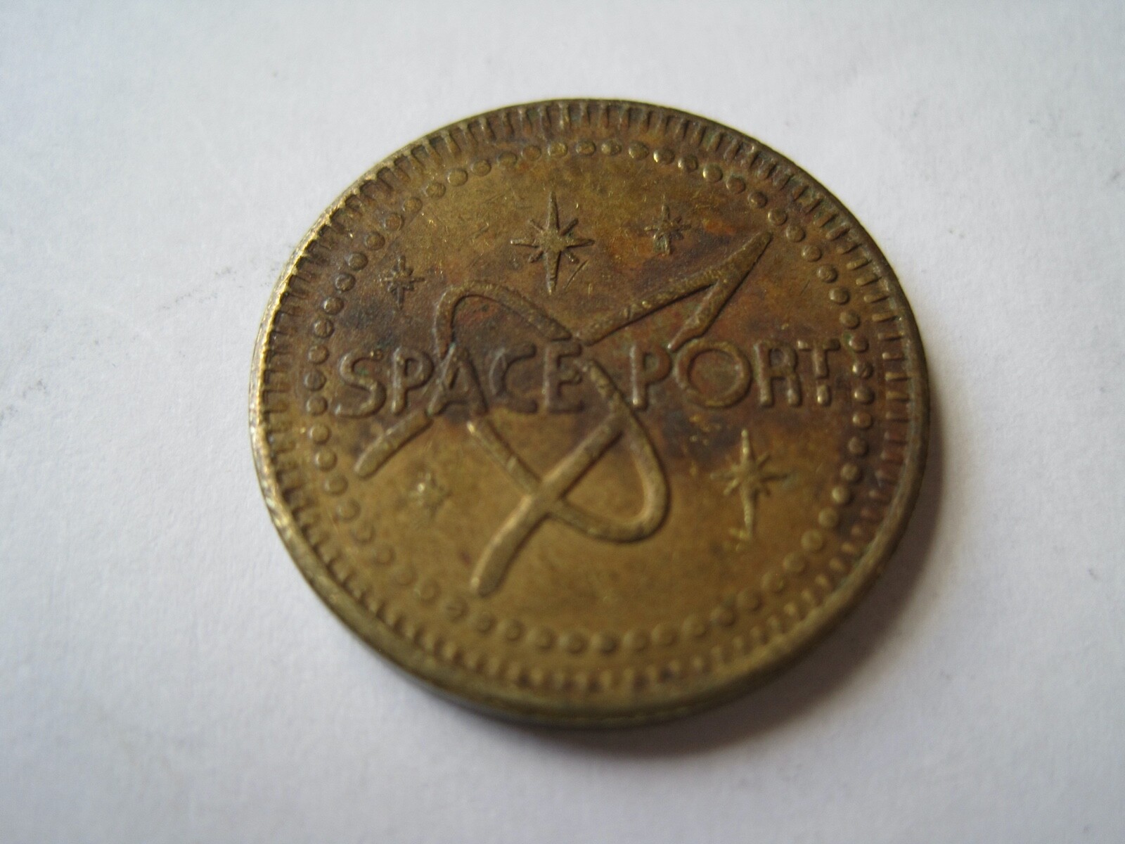 Rare Space Port Space Money Coin