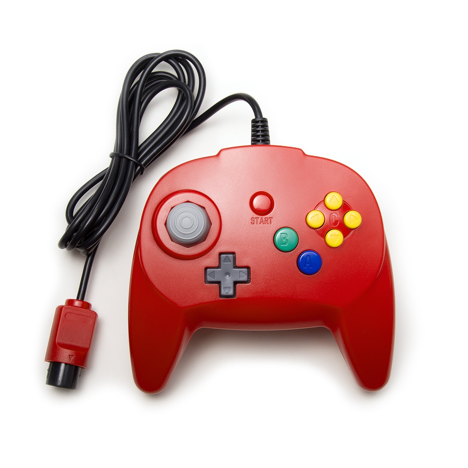 Mini N64 Wired Game Remote GamePad Controller For N64 System Console Video Games