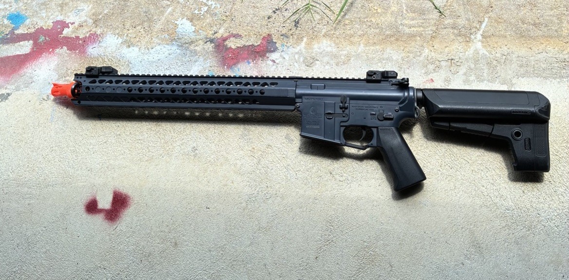 Krytac WarSport Licensed LVOA-C AEG Airsoft Rifle w/ Adjustable Stock