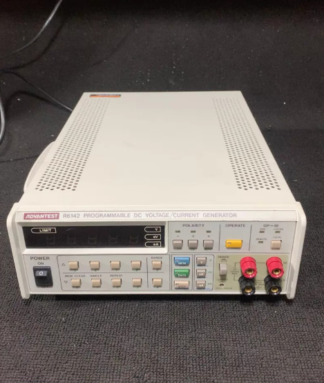 1pcs Advantest R6142 programmable DC voltage/current source used