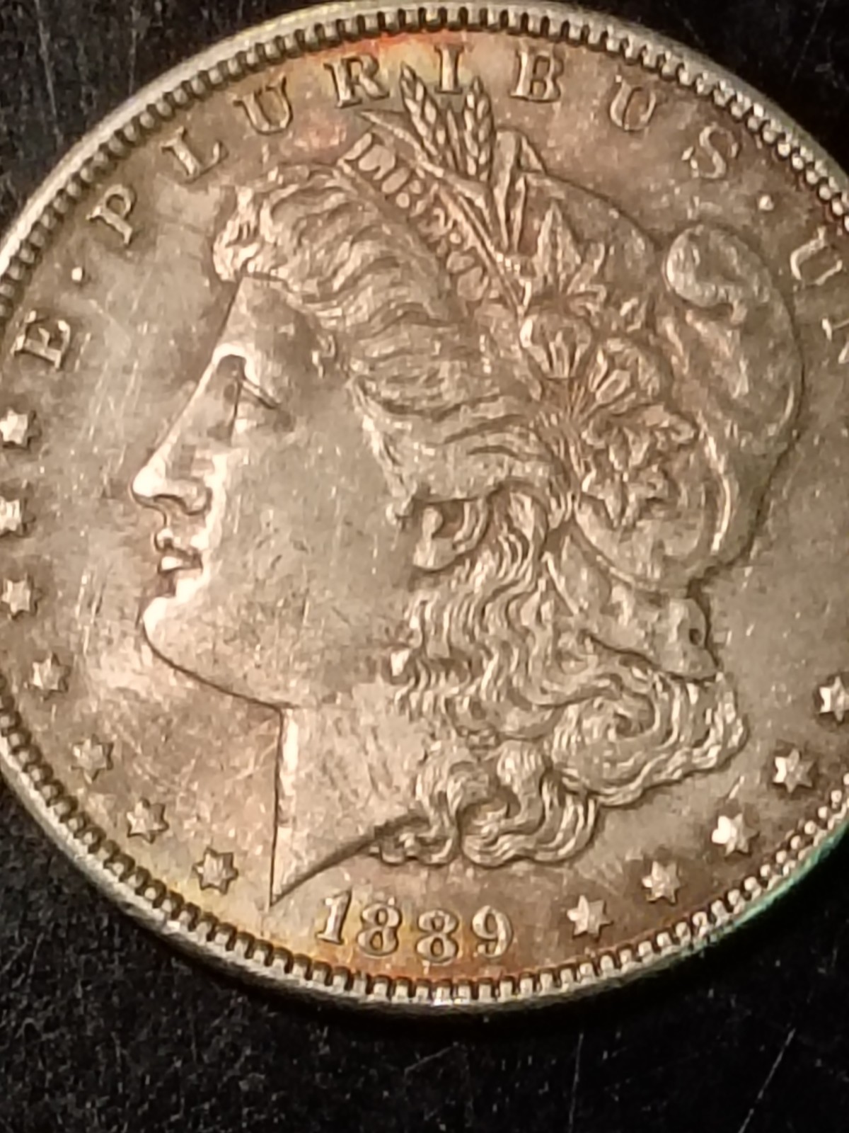 1889 Morgan US Silver $1 Dollar Coin Philadelphia