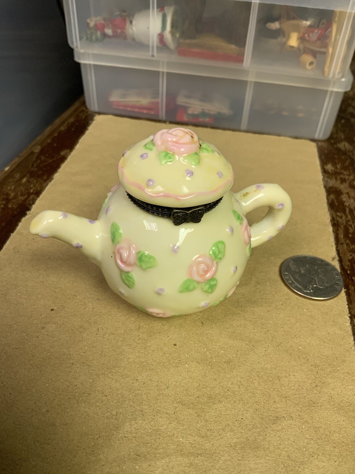 Craft Teacup Trinket Box