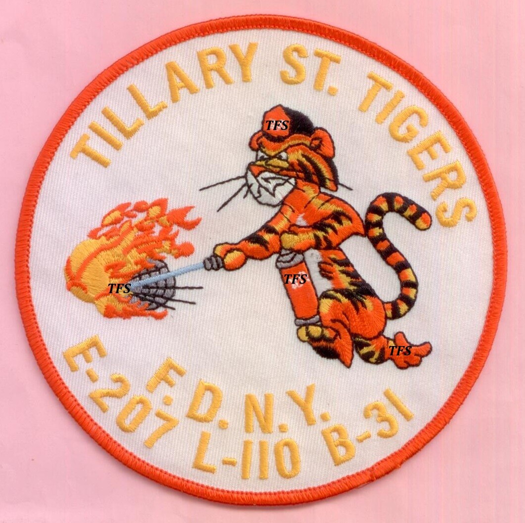 New York City Fire Dept Engine 207 Ladder 110 Battalion 31 Patch