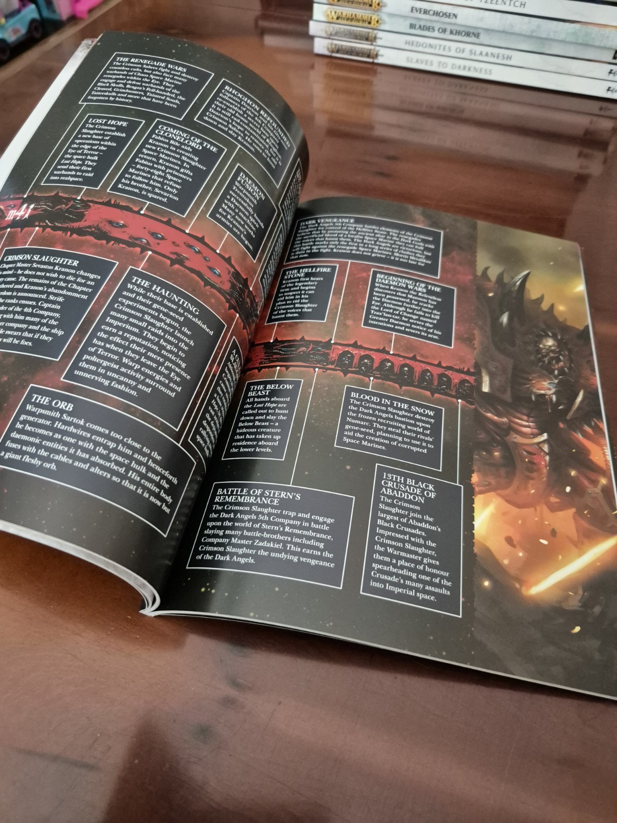 Warhammer 40 000 Codex Supplement Crimson Slaughter Games Workshop 40K
