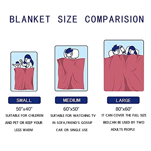 Soft Throw Blanket 80"X60" Lightweight Flannel 80"x60" Dachshund Sausage Dogs