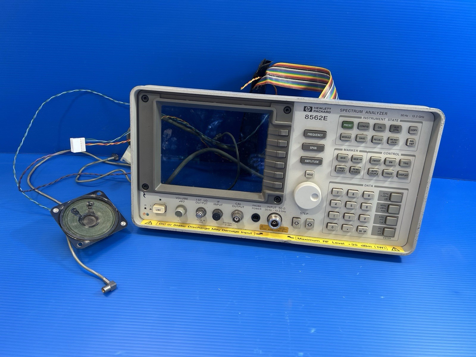 HP 8562E Spectrum Analyzer 30 Hz to 13.2GHz Panel only