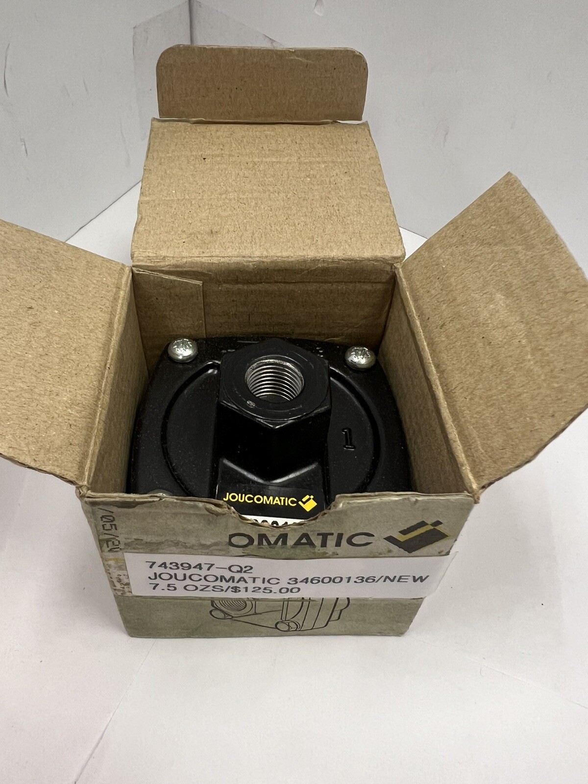 NEW JOUCOMATIC 34600136 PNEUMATIC EXHAUST VALVE