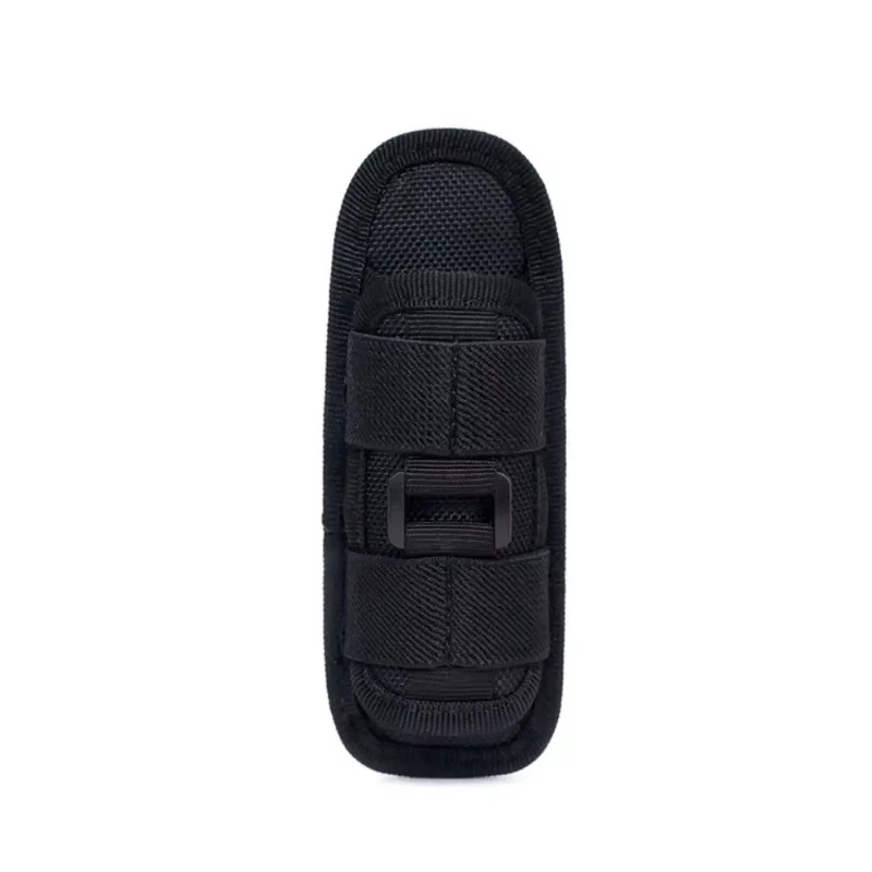 Tactical Flashlight Pouch Belt Torch Bag Durable Hunting Lighting Accessory Outd