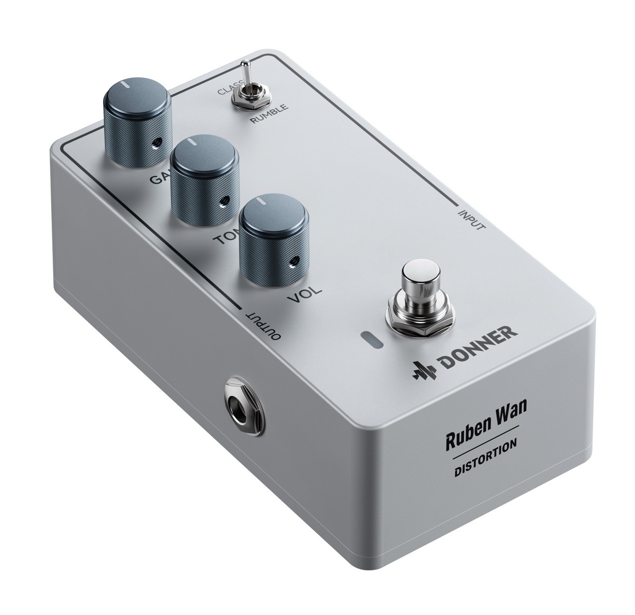 Donner X Ruben Wan UMBRIA Pedal Overdrive Distortion Guitar Effects Pedal