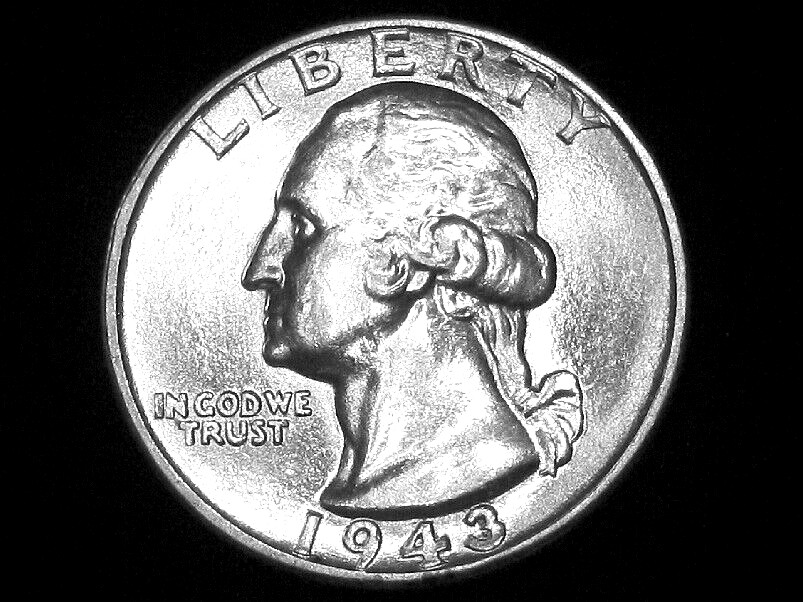 1943 Washington Quarter --- Choice Uncirculated