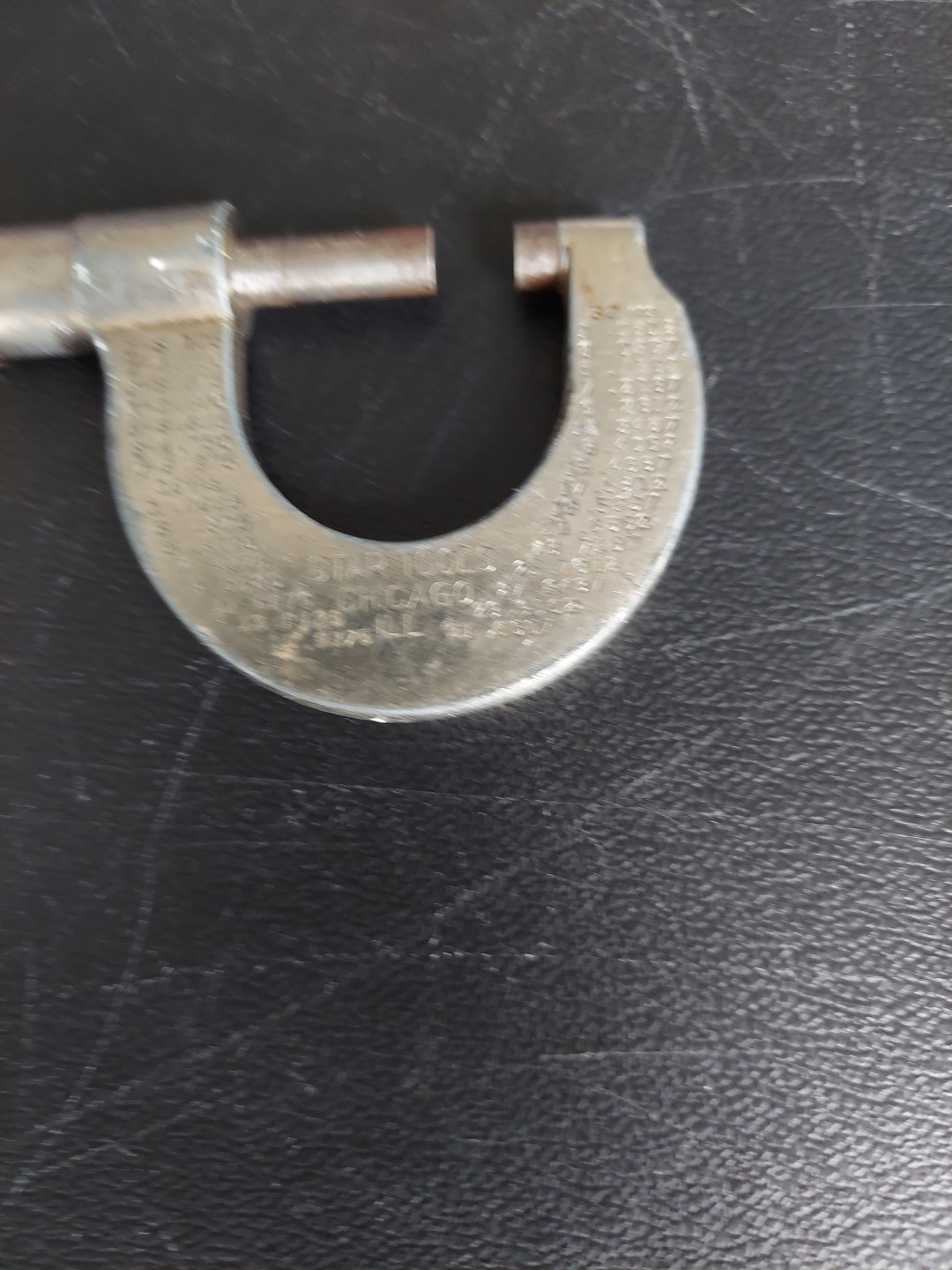 VINTAGE 0-1" STAR TOOLS MICROMETER, USA