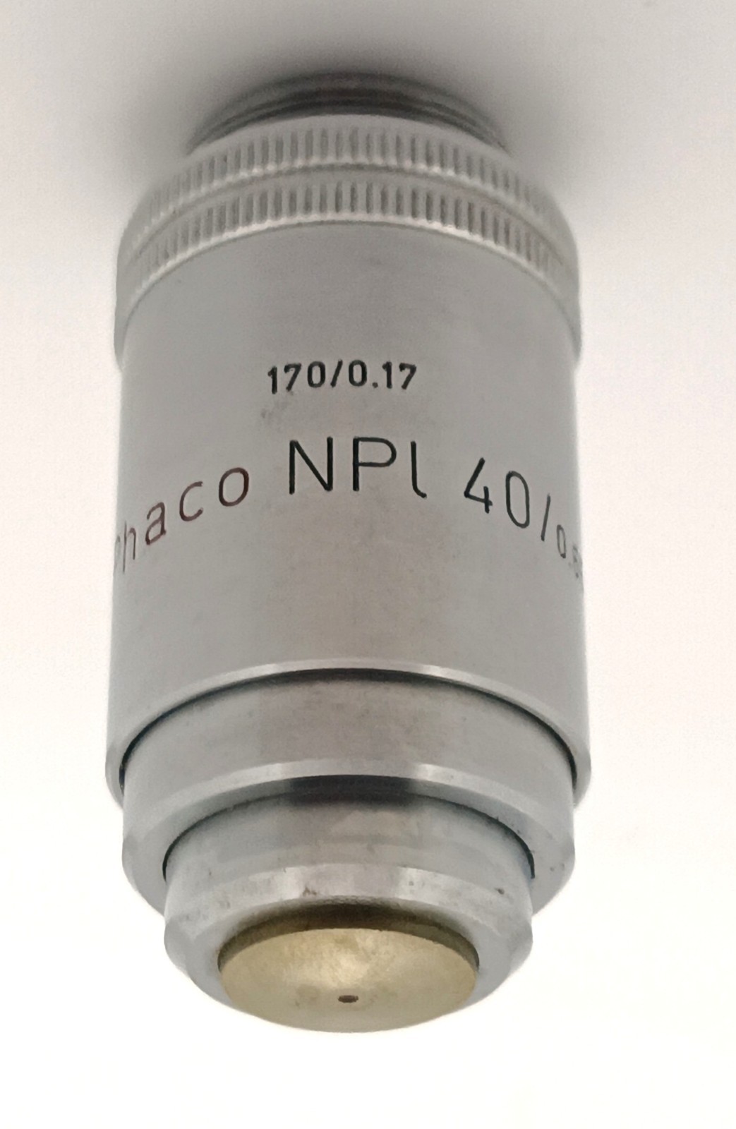Leitz Wetzlar Germany Phase Contrtast Objective NPL Phaco  40x/0.65  170/0.17