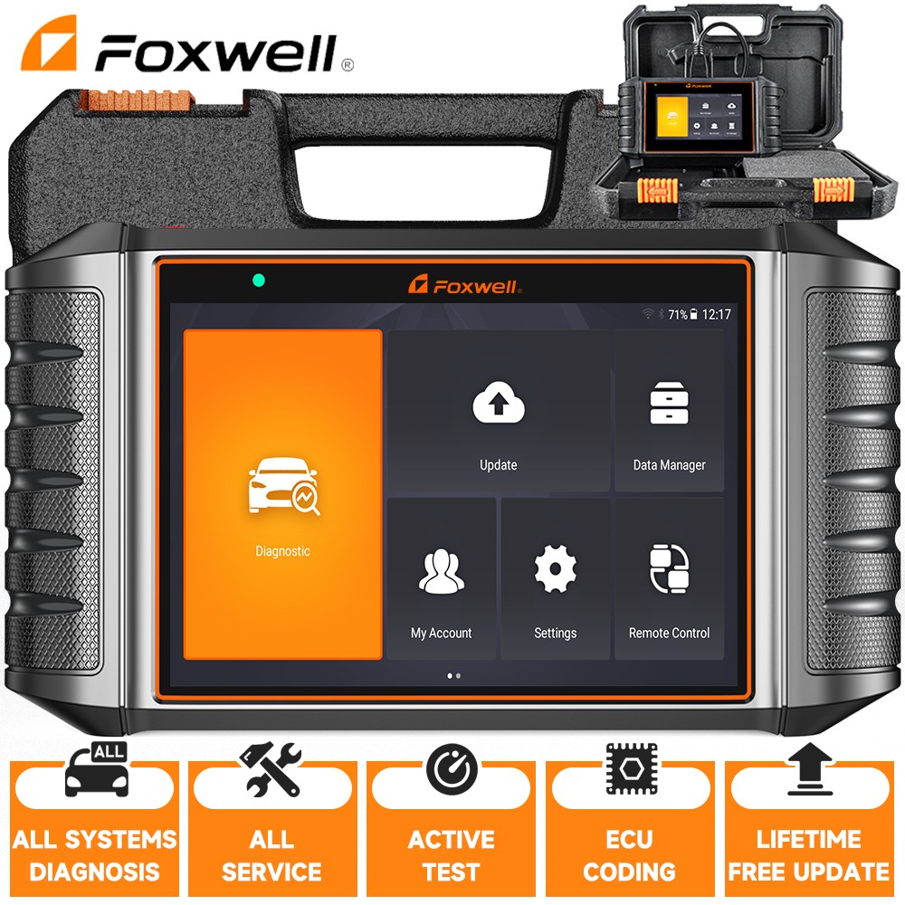FOXWELL NT710 for BMW Bidirectional OBD2 Scanner Car Diagnostic Tool ECU Coding