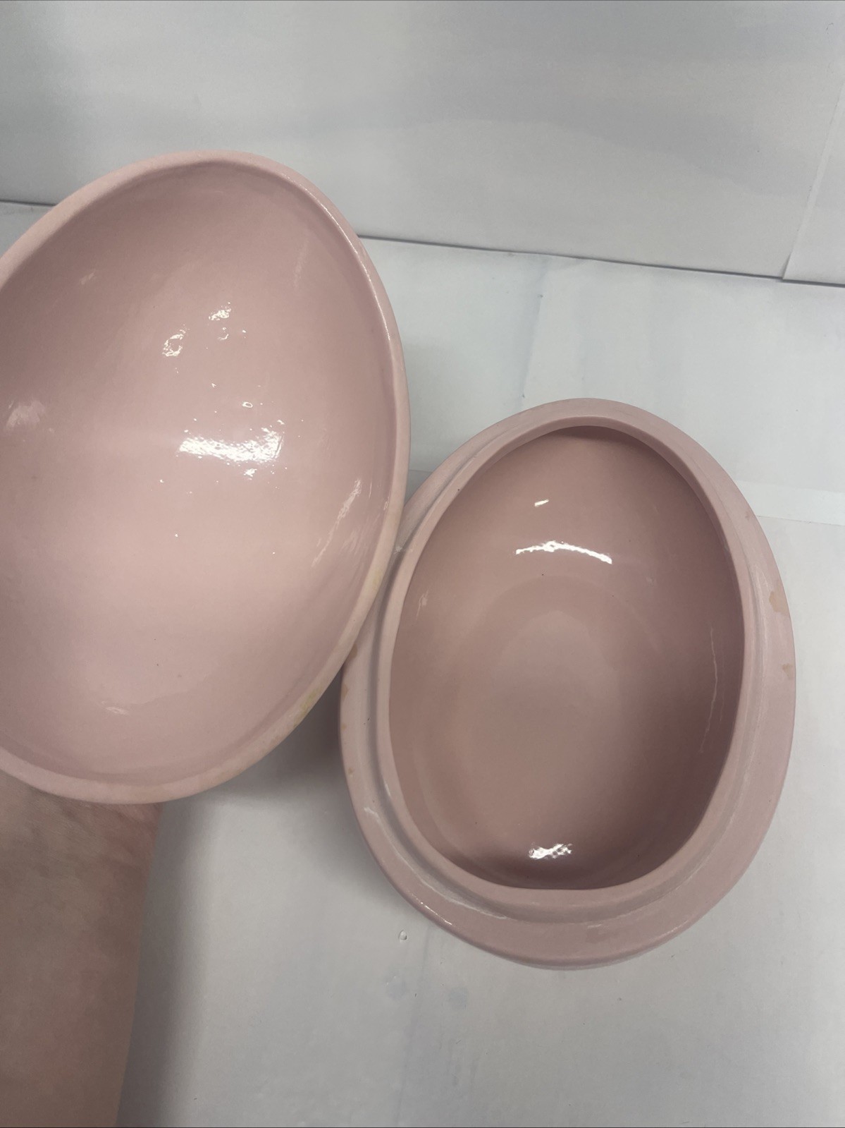 porcelain Easter egg trinket box