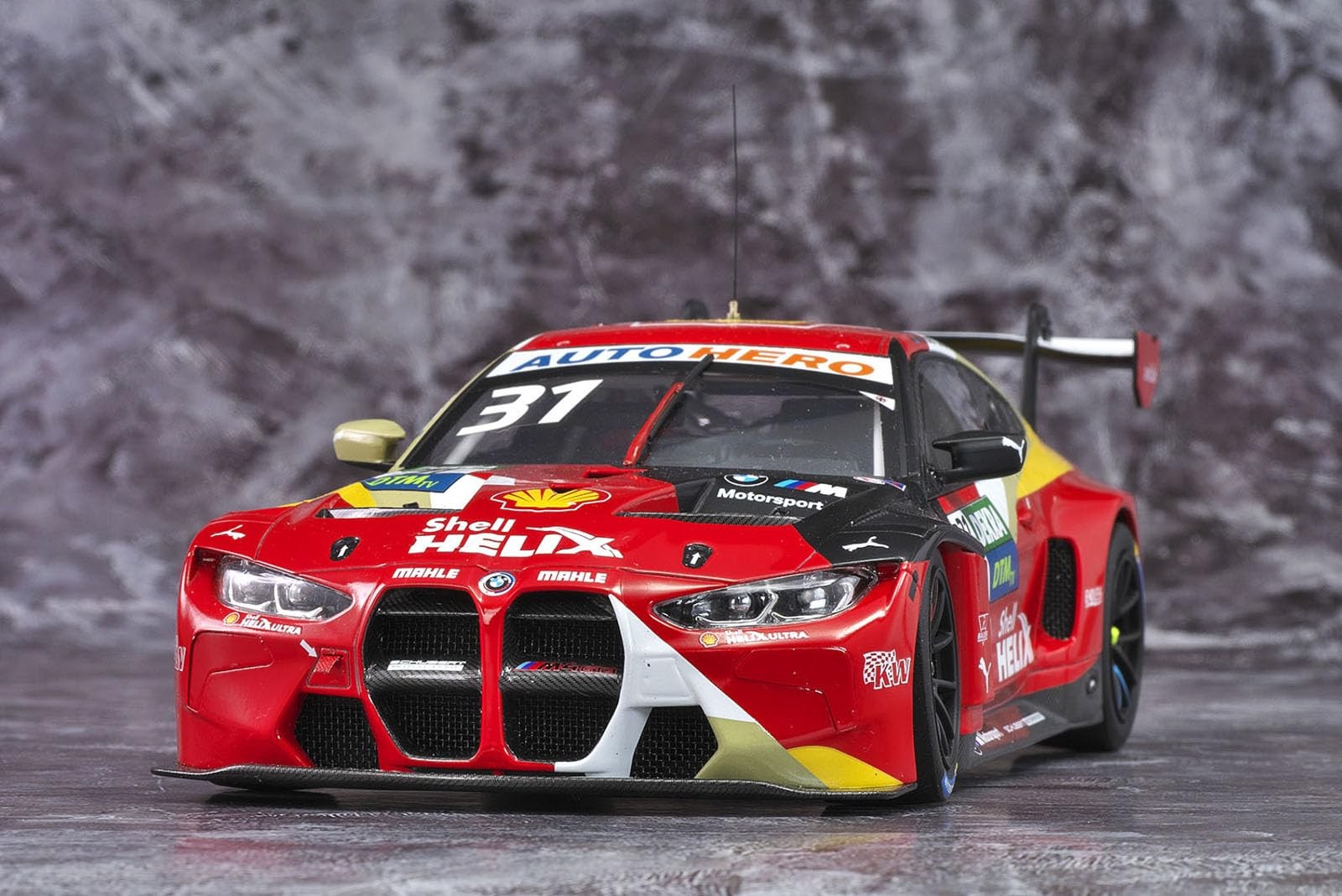 Platz/NuNu 1/24 Racing Series BMW M4 GT3 2022 DTM Champion Plastic Model Ca