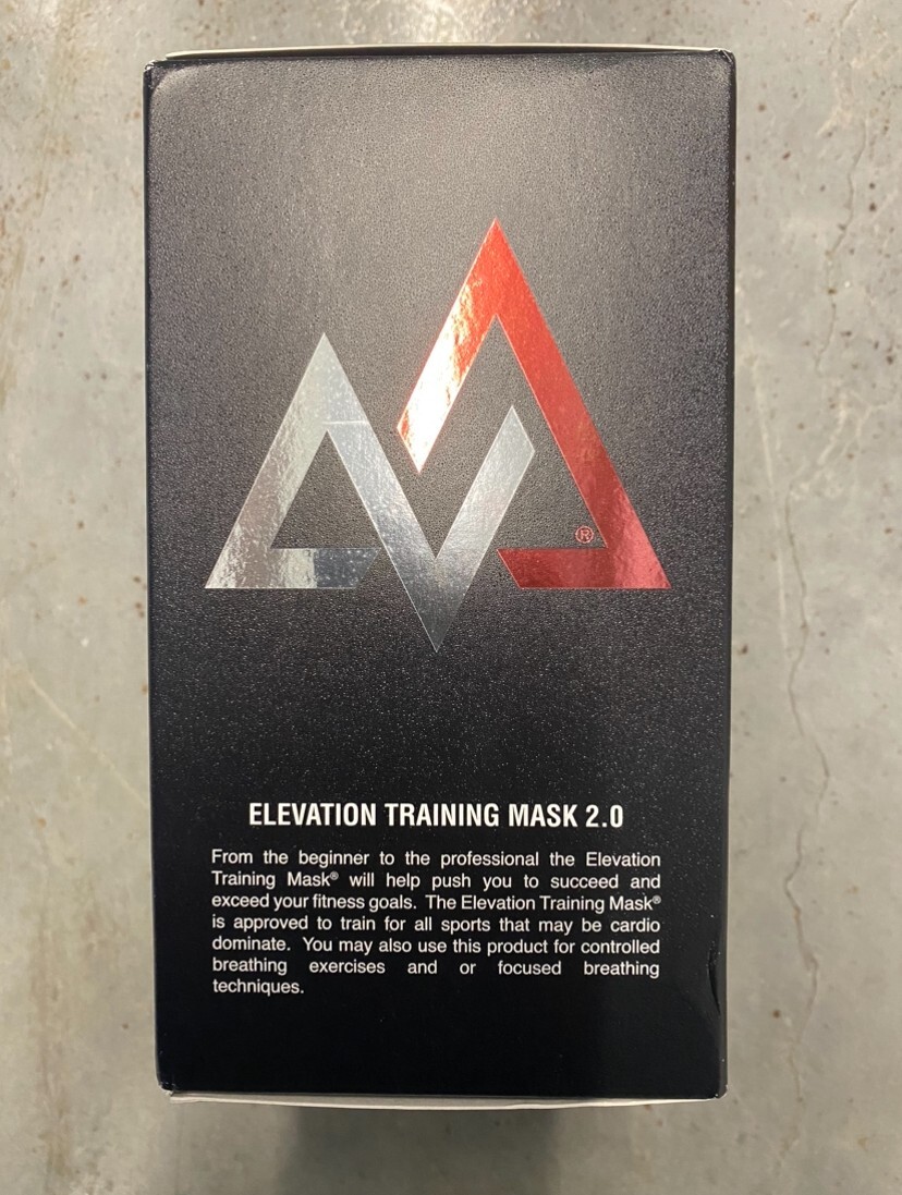 Training Mask 2.0 Elevation Training Mask, Endurance Running (Small Black\White)