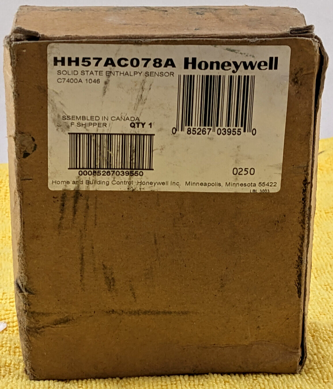 HONEYWELL HH57AC078A SOLID STATE ENTHALPY SENSOR