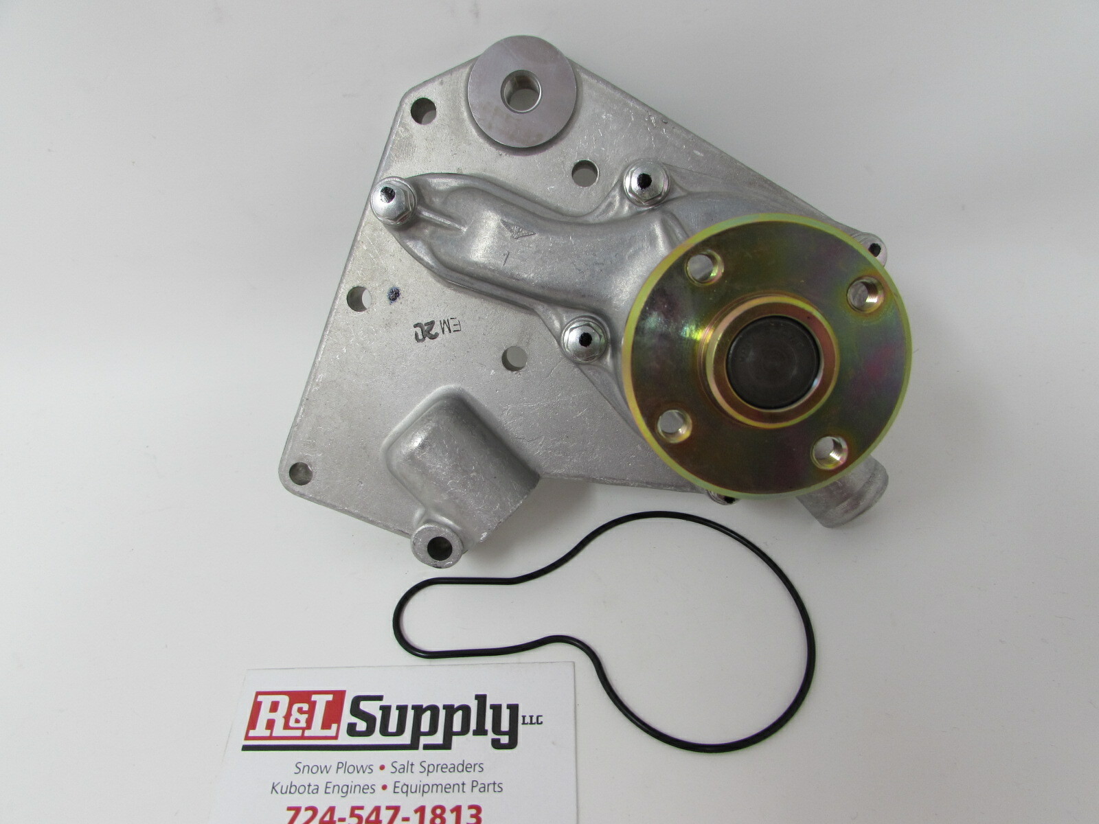GENUINE KUBOTA ENGINE WATER PUMP & GASKET 14384-73430 14384-73030