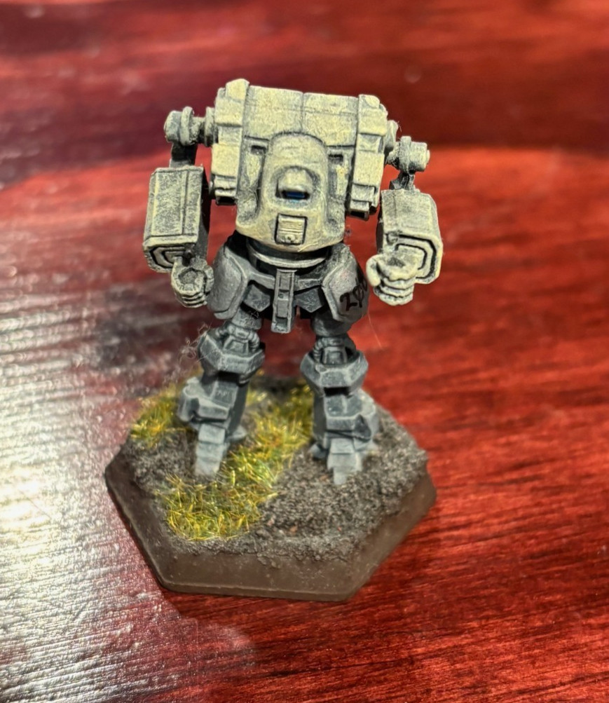 Battletech Painted Metal Miniature "Koshi" Clan Wolf Beta Galaxy Based
