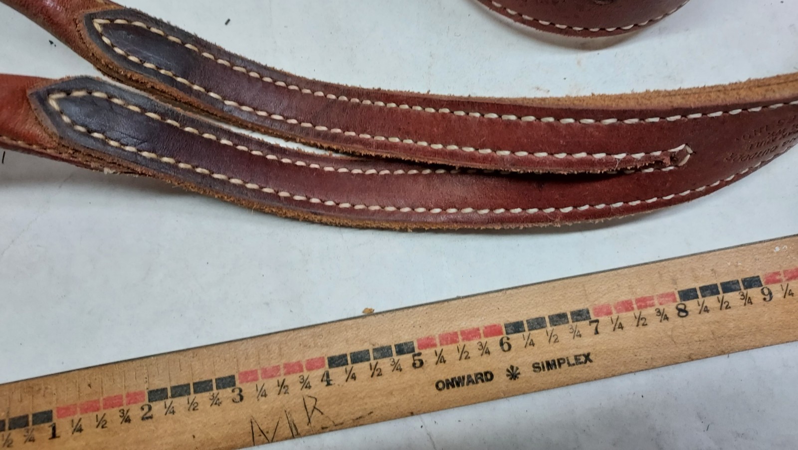 Adjustable Leather Crupper W/ Snap - 0403261