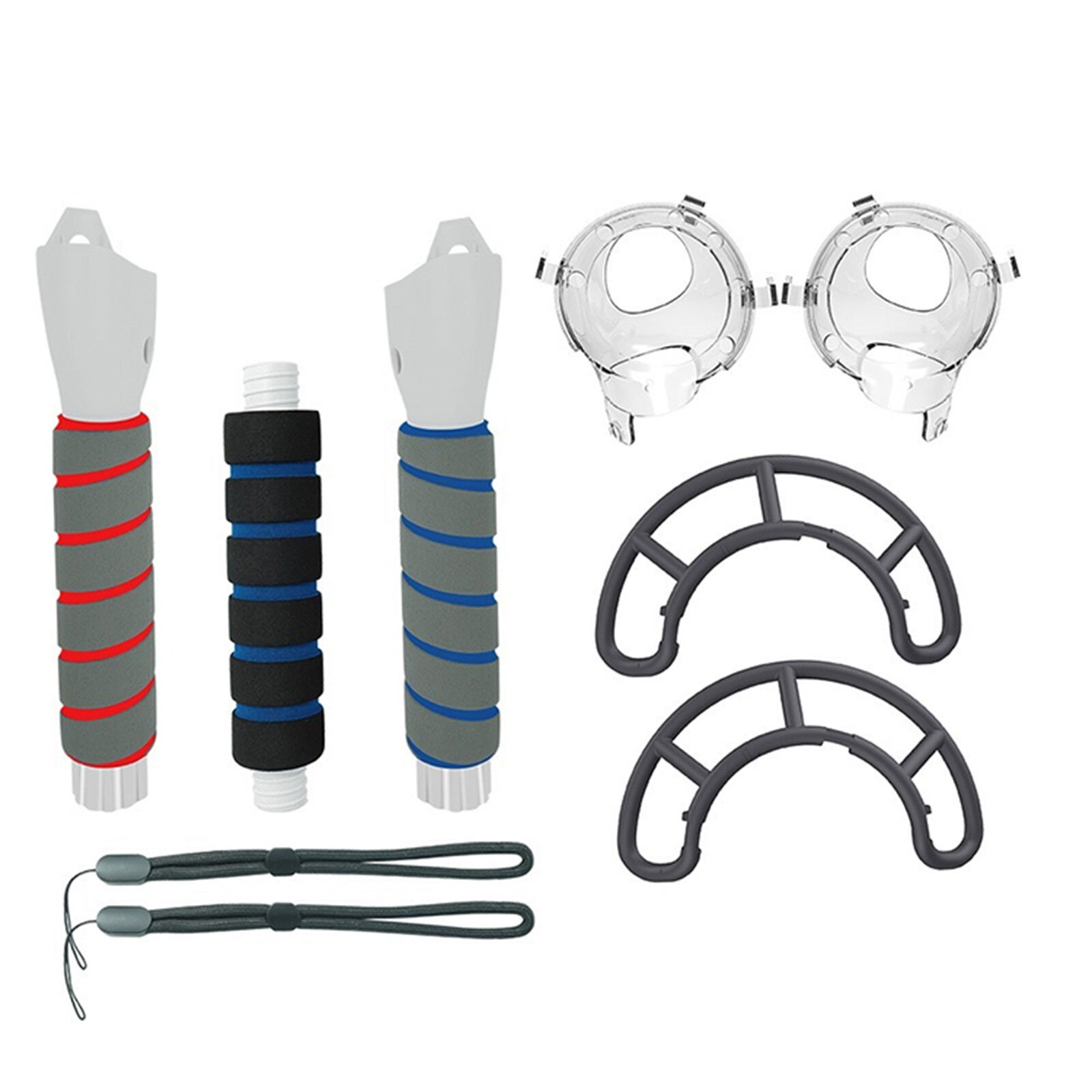 Handle Extension Grip Anti-slip Golf Stick Long Grip Set for Quest 3 VR Games