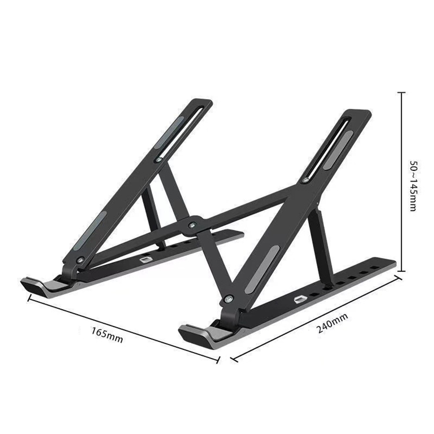 Portable Laptop Stand Adjustable Foldable Notebook Tablet Holder Computer Desk
