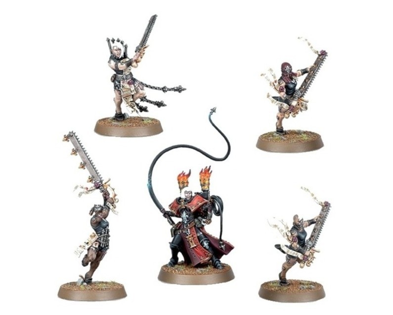 5x Repentia Squad - Sororitas - New on Sprue - US Import Tax Paid**