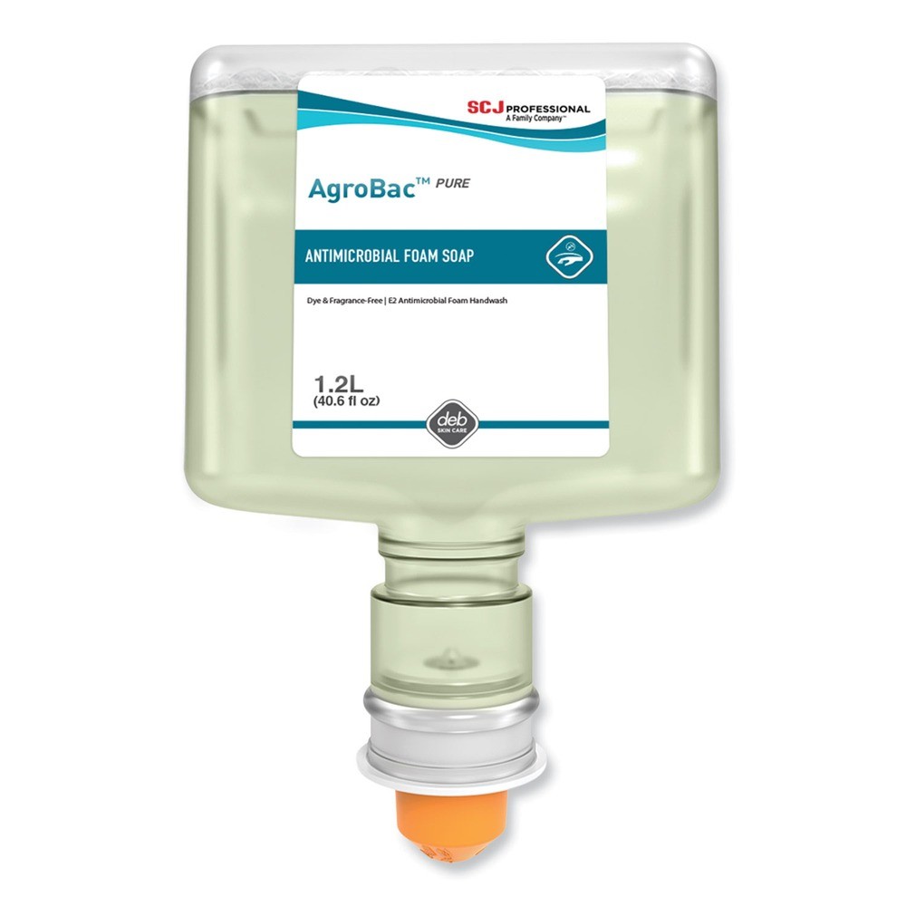 SC Johnson AGB120TF 1.2 L AgroBac Pure Foam Wash Touch Free Refill (3/CT) New