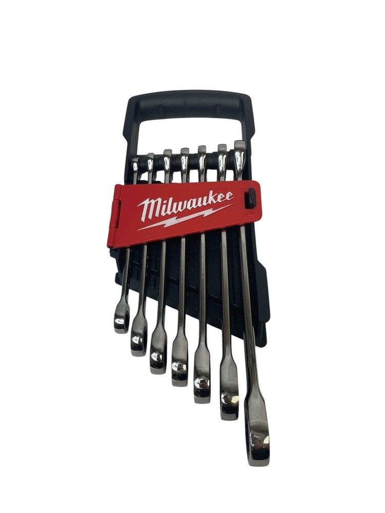 Milwaukee Tools 48-22-9506 7-Piece Metric Ratcheting Wrenches