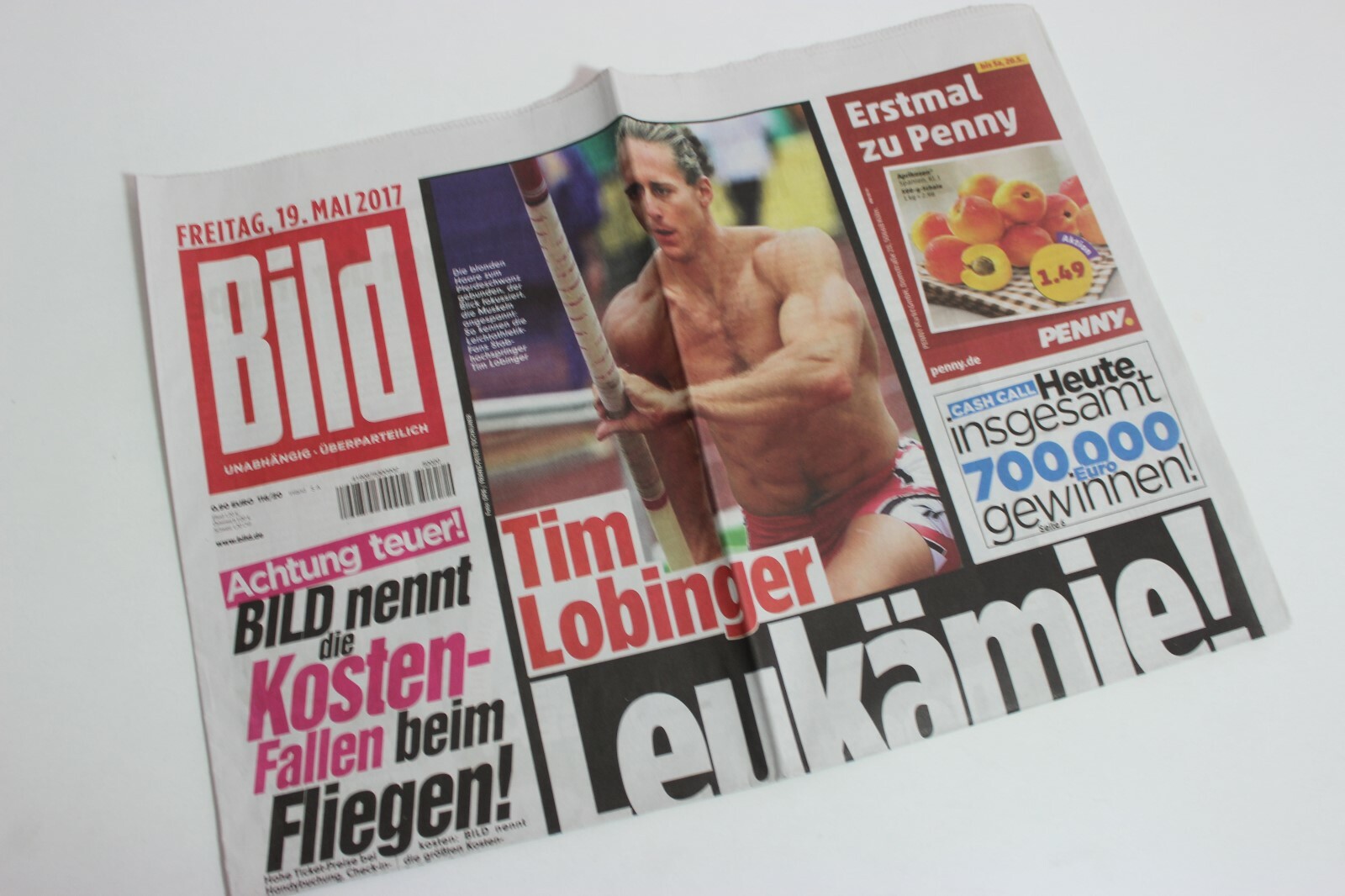 BILDzeitung 19/05/2017 May 19/5/2017 Special Occasion Gift