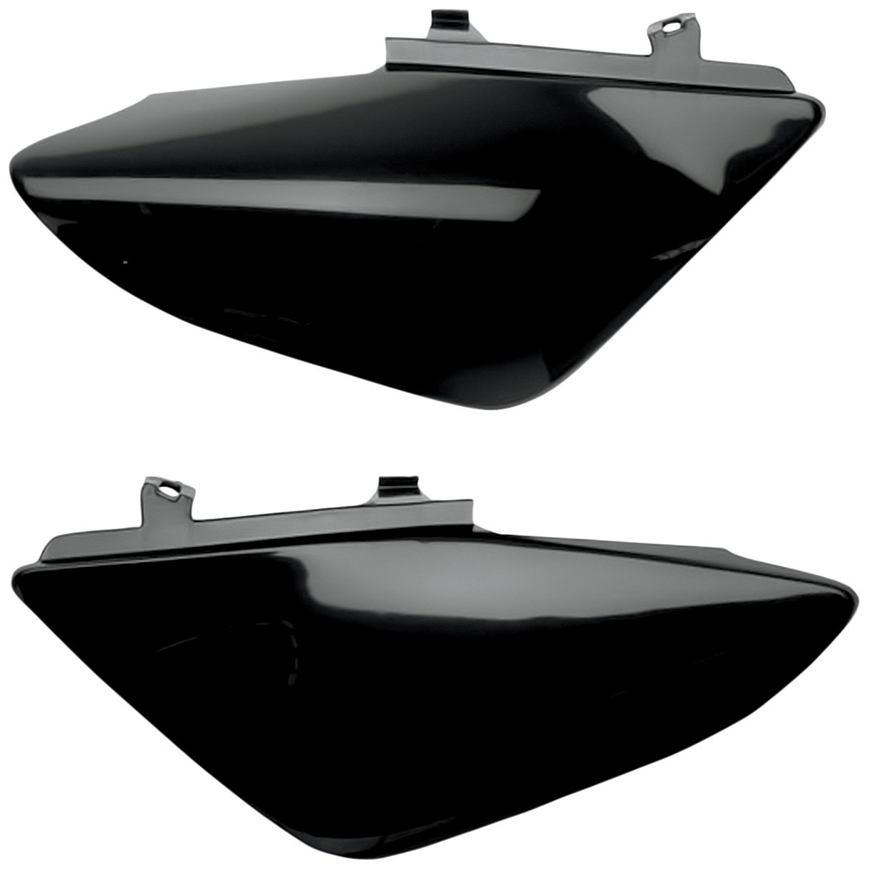 UFO Black Plastic Rear Side Panels (HO03644-001)