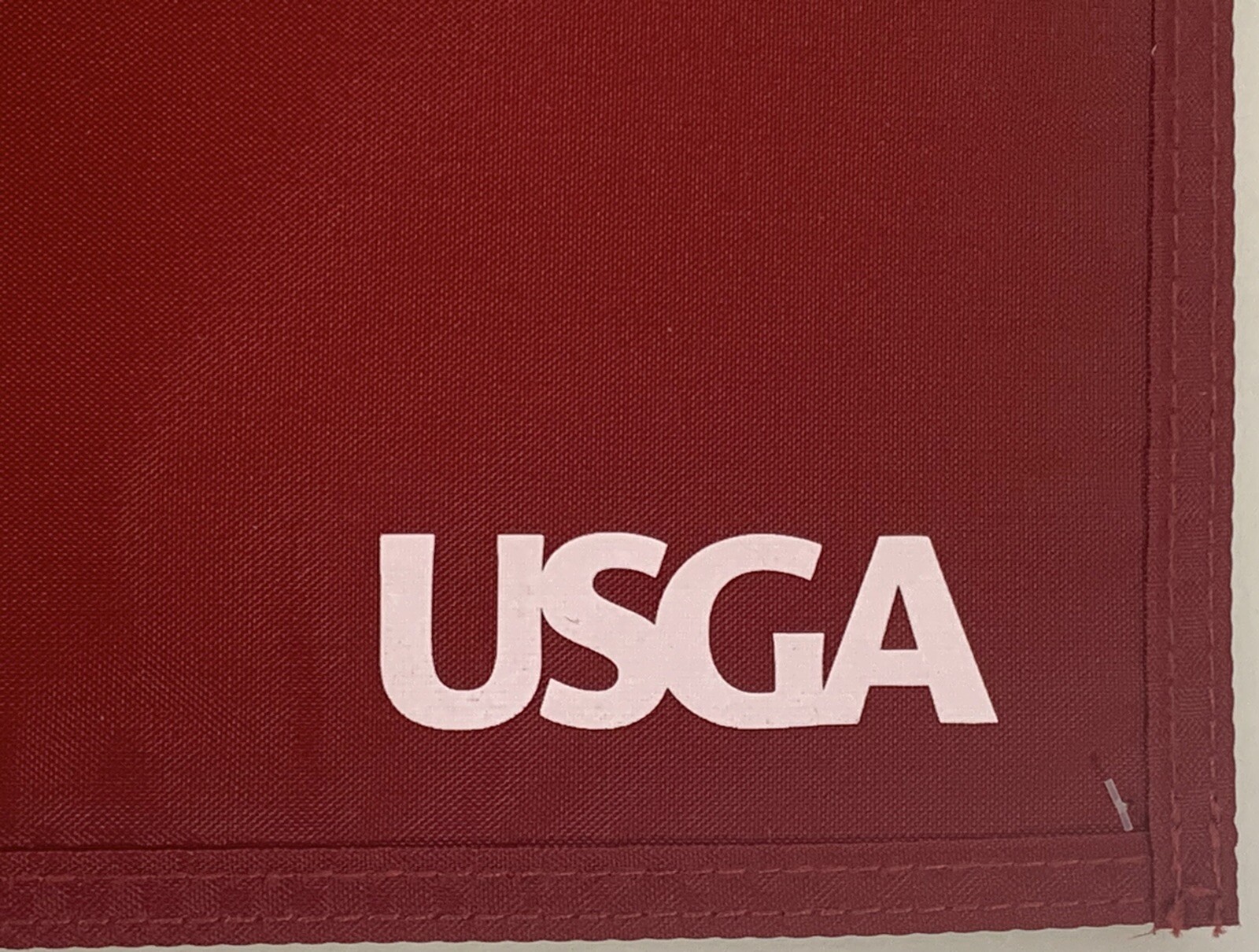 2025 US Open Flag Oakmont golf red silkscreen pin flag new