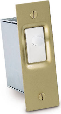 Door Jam Switch 10 amps Single Pole Momentary White White Tan