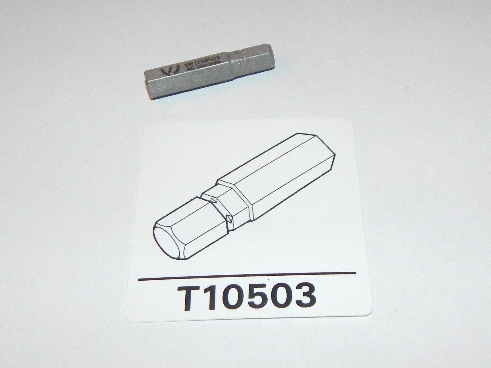New Genuine VW Audi V03839037JJ Hexagon Bit 7mm T10503