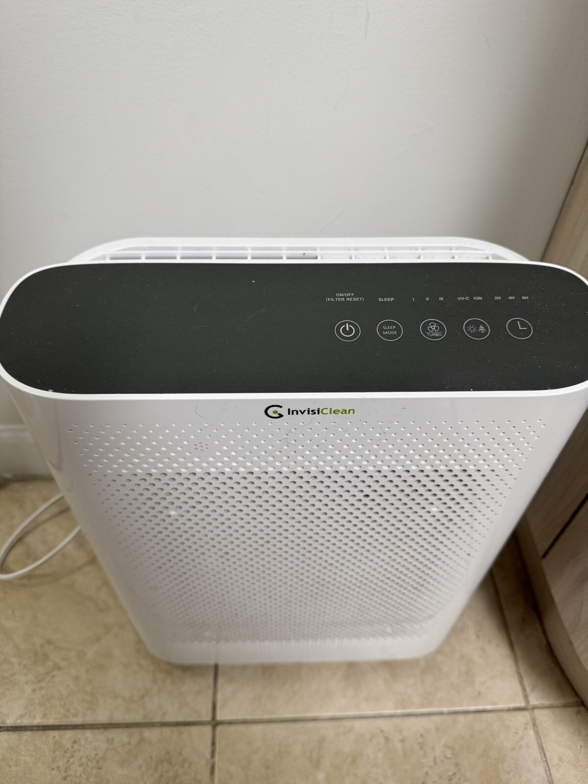 InvisiClean IC-5018 Aura II 4-in-1 H13 True HEPA Filter Air Purifier