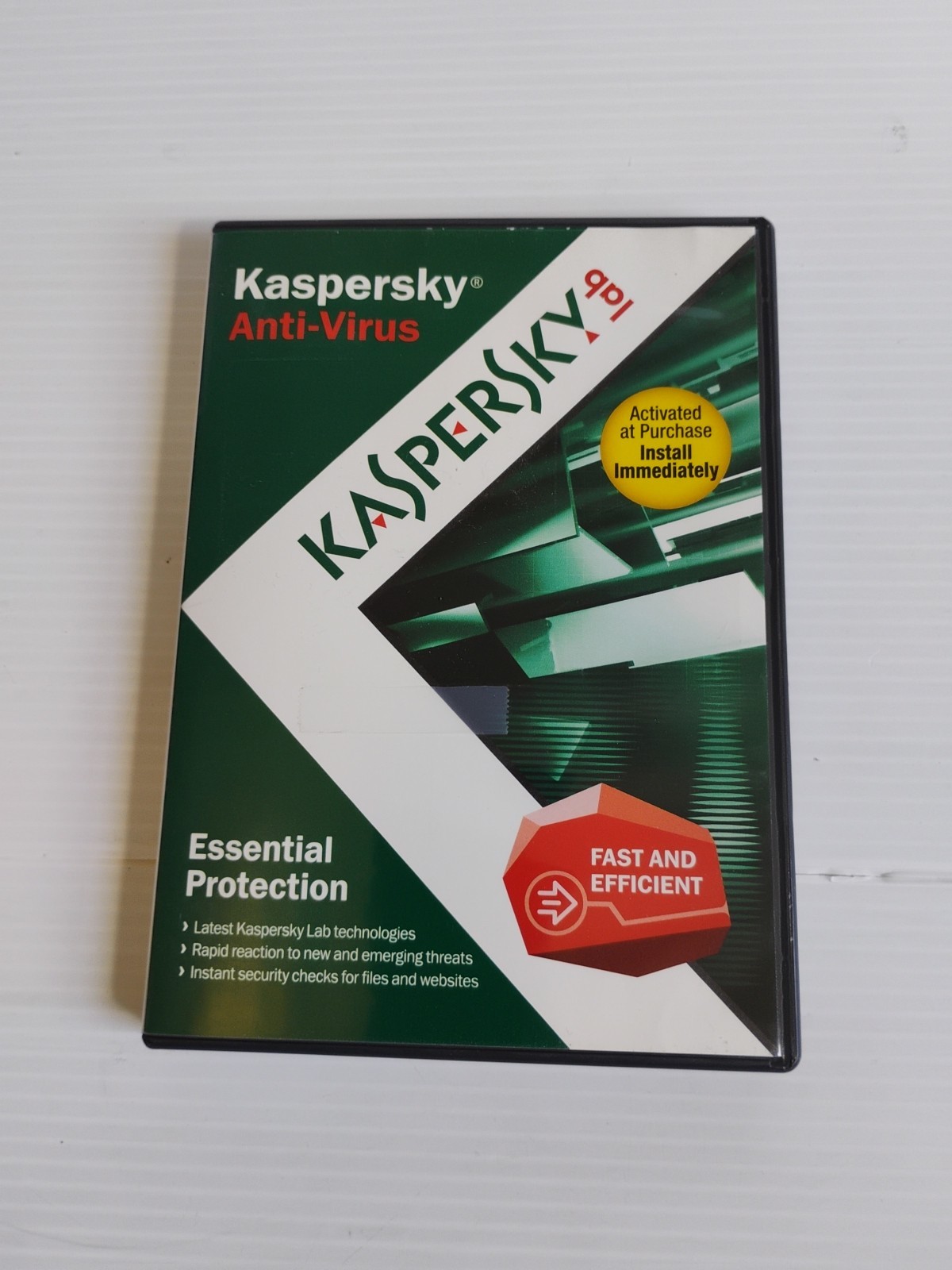 KASPERSKEY Lab Anti-Virus Protection PC⭐️Computer Security Software⭐️Clean Disc