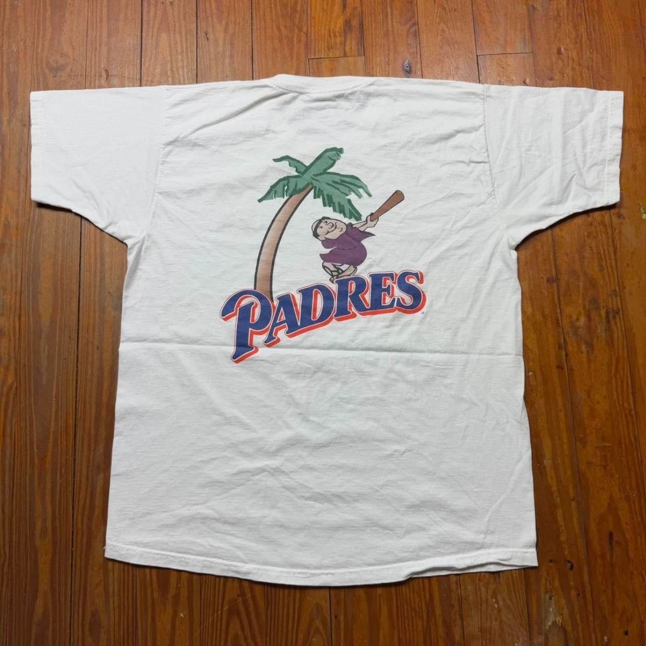Vintage San Diego Padres Shirt reprint white tee shirt  AN61480